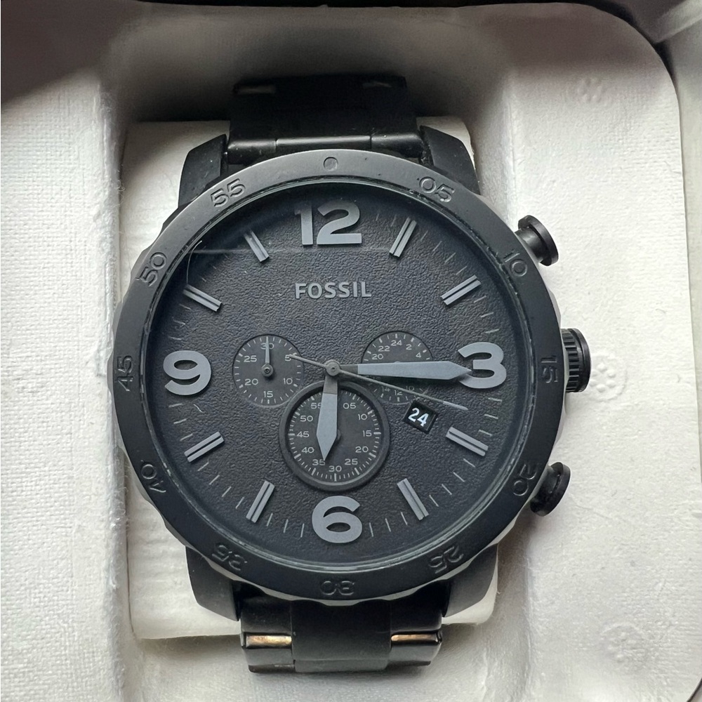 Fossil Matte Black Watch